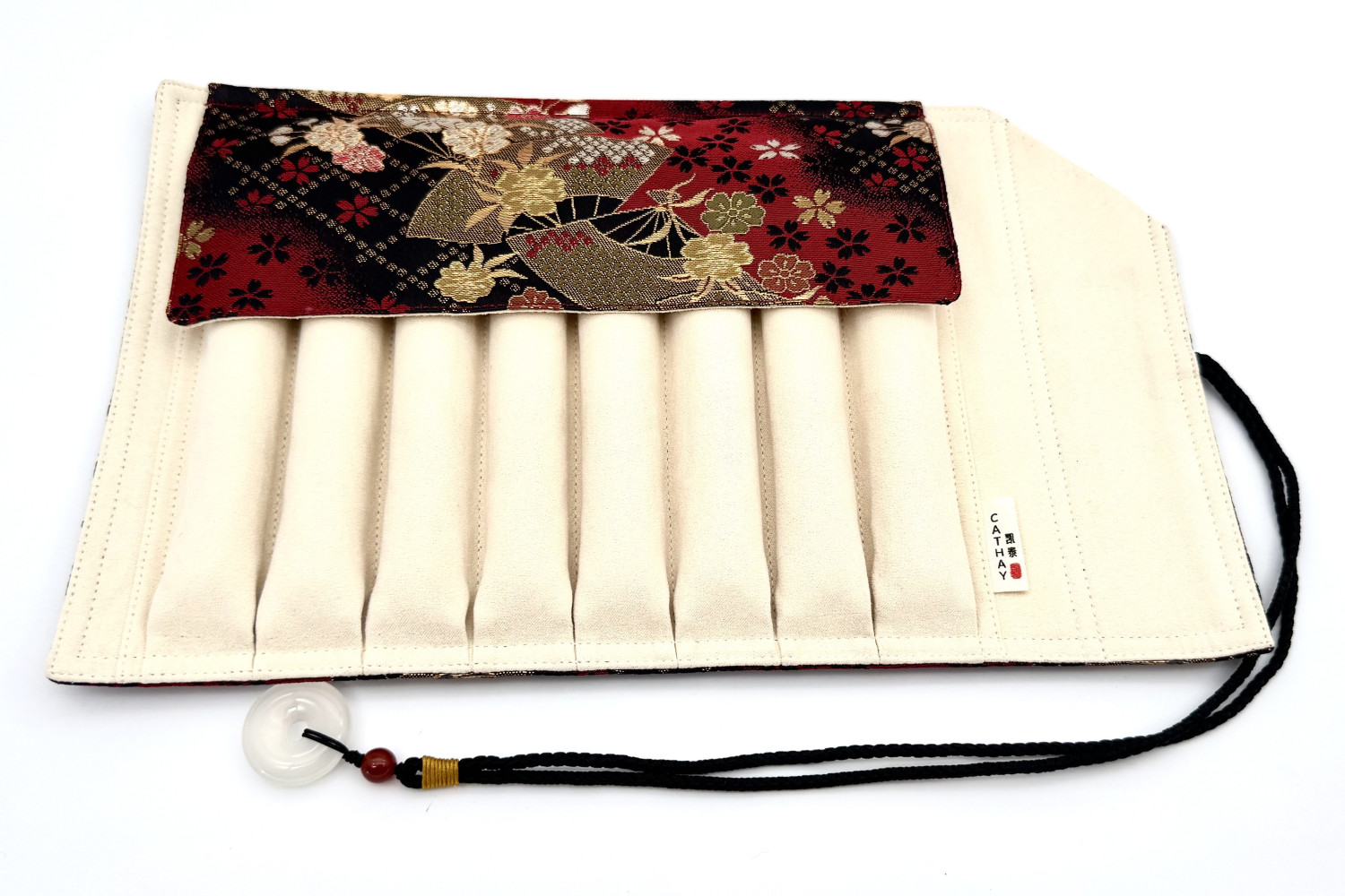 CATHAYHandMakeSilkPenPouchEchoedTime8_D